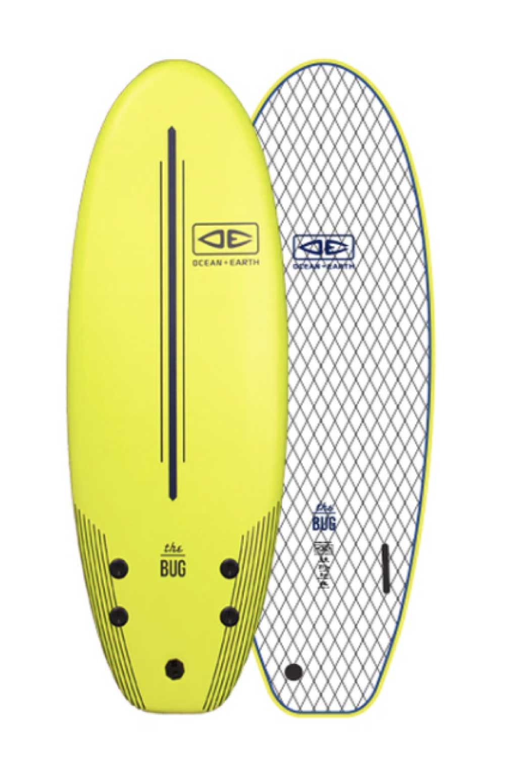 4'8ft Ocean & Earth The Bug Kids Softboard - Comes with fins