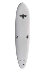Drag Board Co Coffin 8’0 Single Fin Softboard white