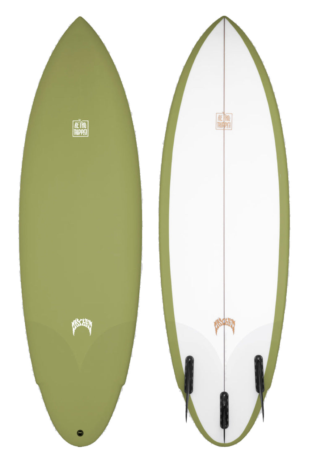 Lost Surfboard Retro Tripper Surfboard w/ Spray