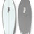 DHD Mini Twin Summer Series Fish Surfboard Grey