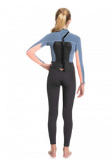 ROXY 3/2mm Girls Prologue Black Zip Steamer