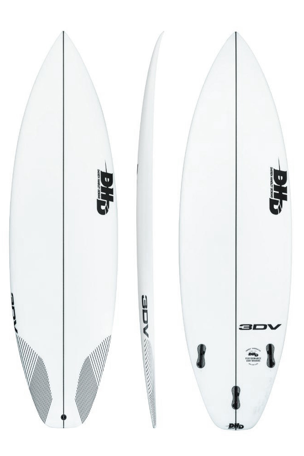 DHD 3DV Surfboard