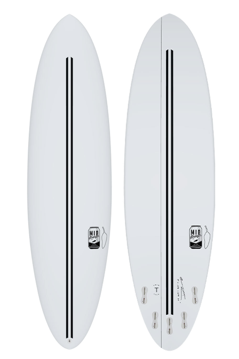 Chilli Mid Strength Twin Tech Surfboard