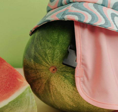 Plow Surf Co Wavy Watermelon Surf Hat