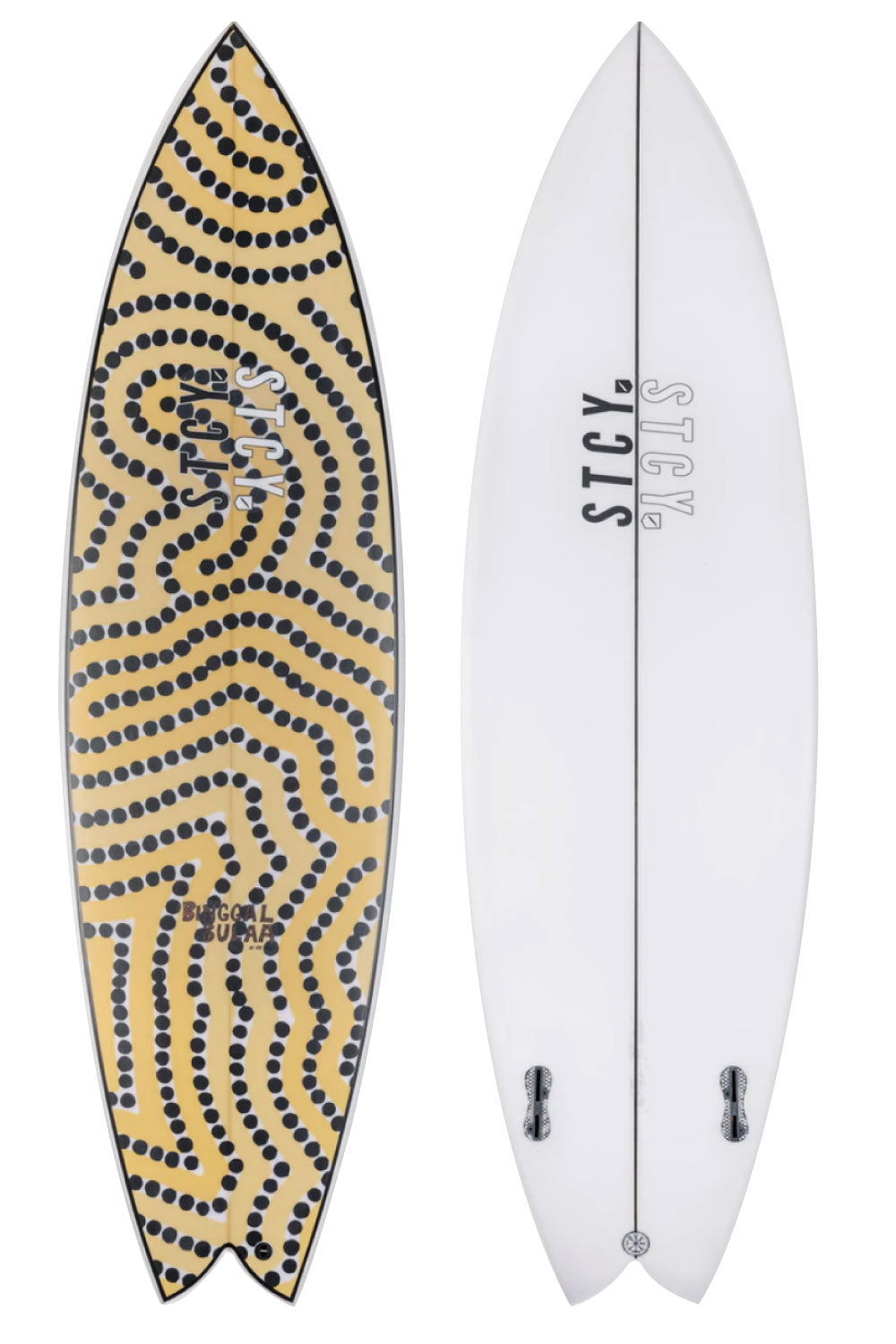 Stacey BINGAAL BULAA Surfboard by Otis Carey – Sanbah Australia