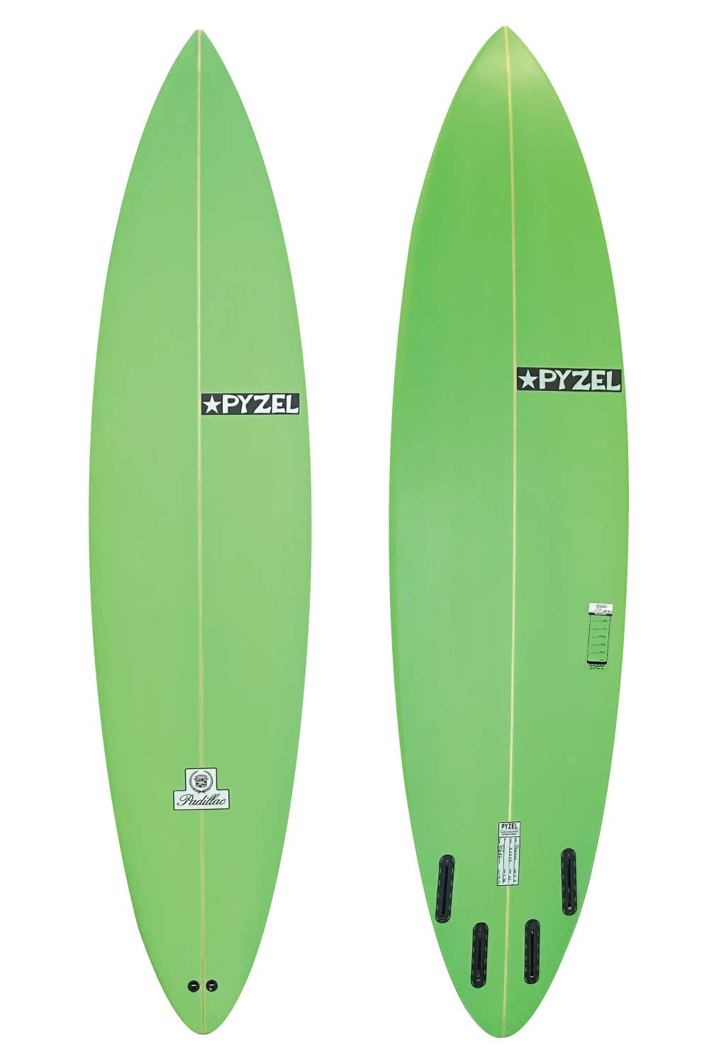 Pyzel Padillac Step Up Surfboard - With Spray