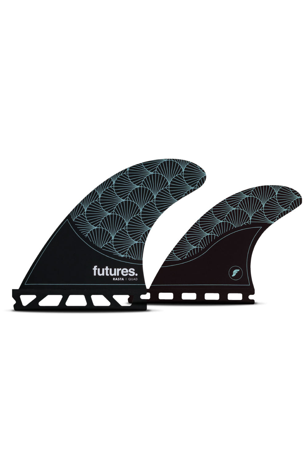 Futures Fins Rasta HC Quad Fin Set