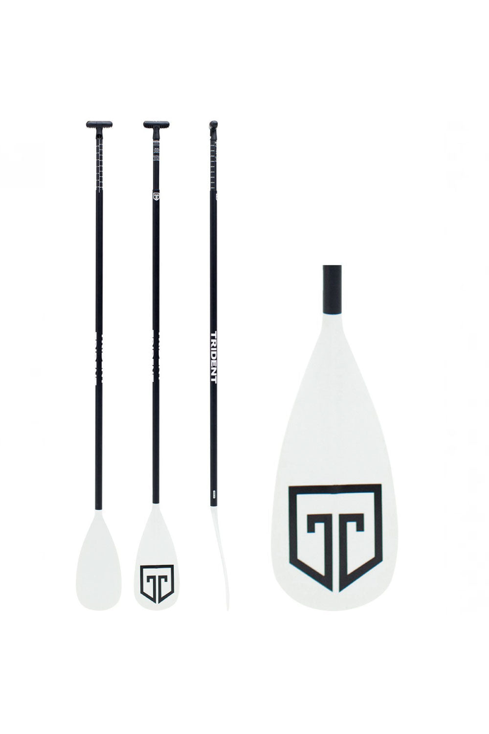 Trident T6 Fibreglass Adjustable 3 Piece SUP Paddle (Large Size)