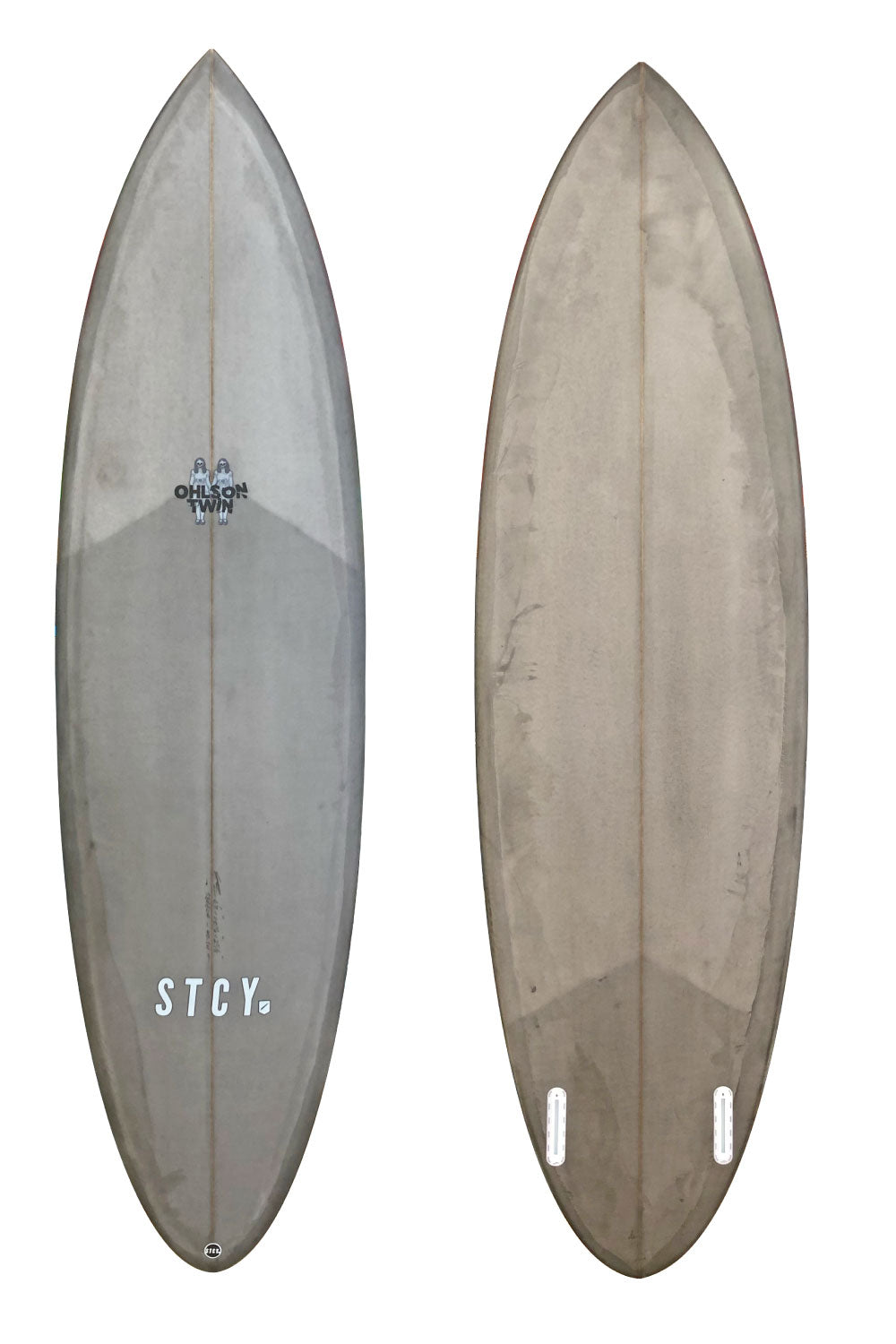 Stacey Ohlson Twin Fin Surfboard - Tint