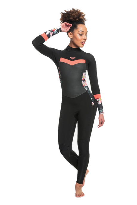 ROXY Women's 3/2mm Syncro Back Zip Steamer