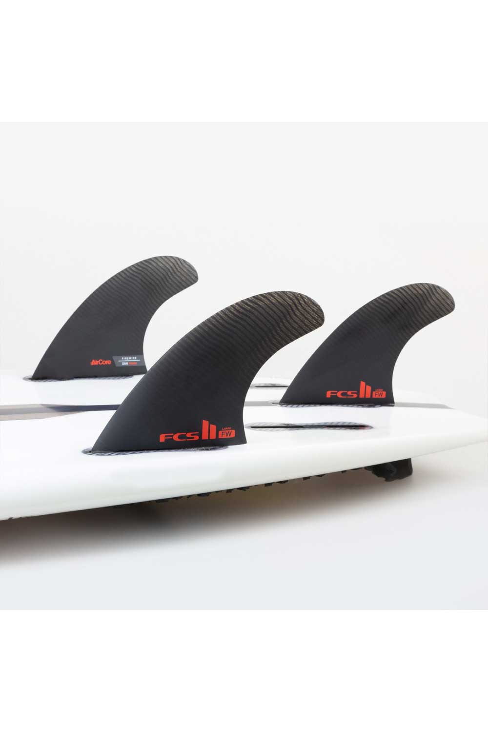 FCS 2 Firewire FW Thruster Fin Set White & Black – Sanbah Australia