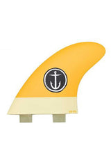 Captain Fin Pivot Tri Fin Set - Twin Tab (FCS)