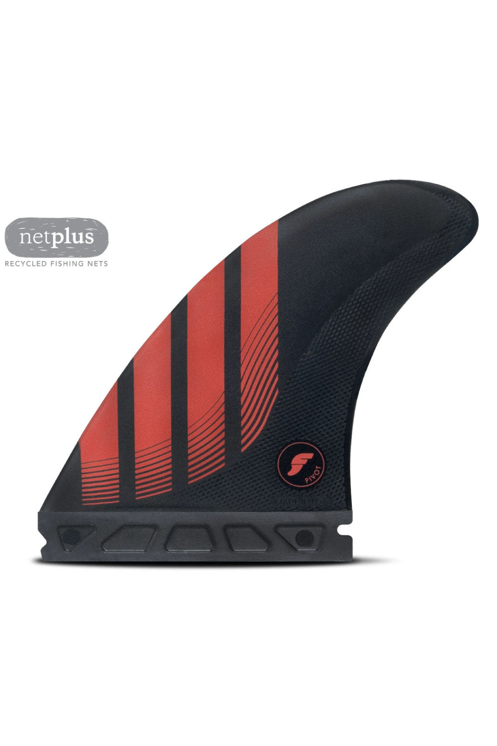 Futures Fins P8 Alpha Thruster Fin Set - Carbon/Red