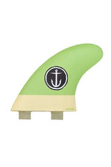 Captain Fin Pivot Tri Fin Set - Twin Tab (FCS)