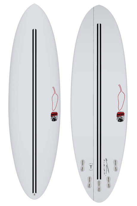 Chilli Middy Twin Tech EPS Surfboard