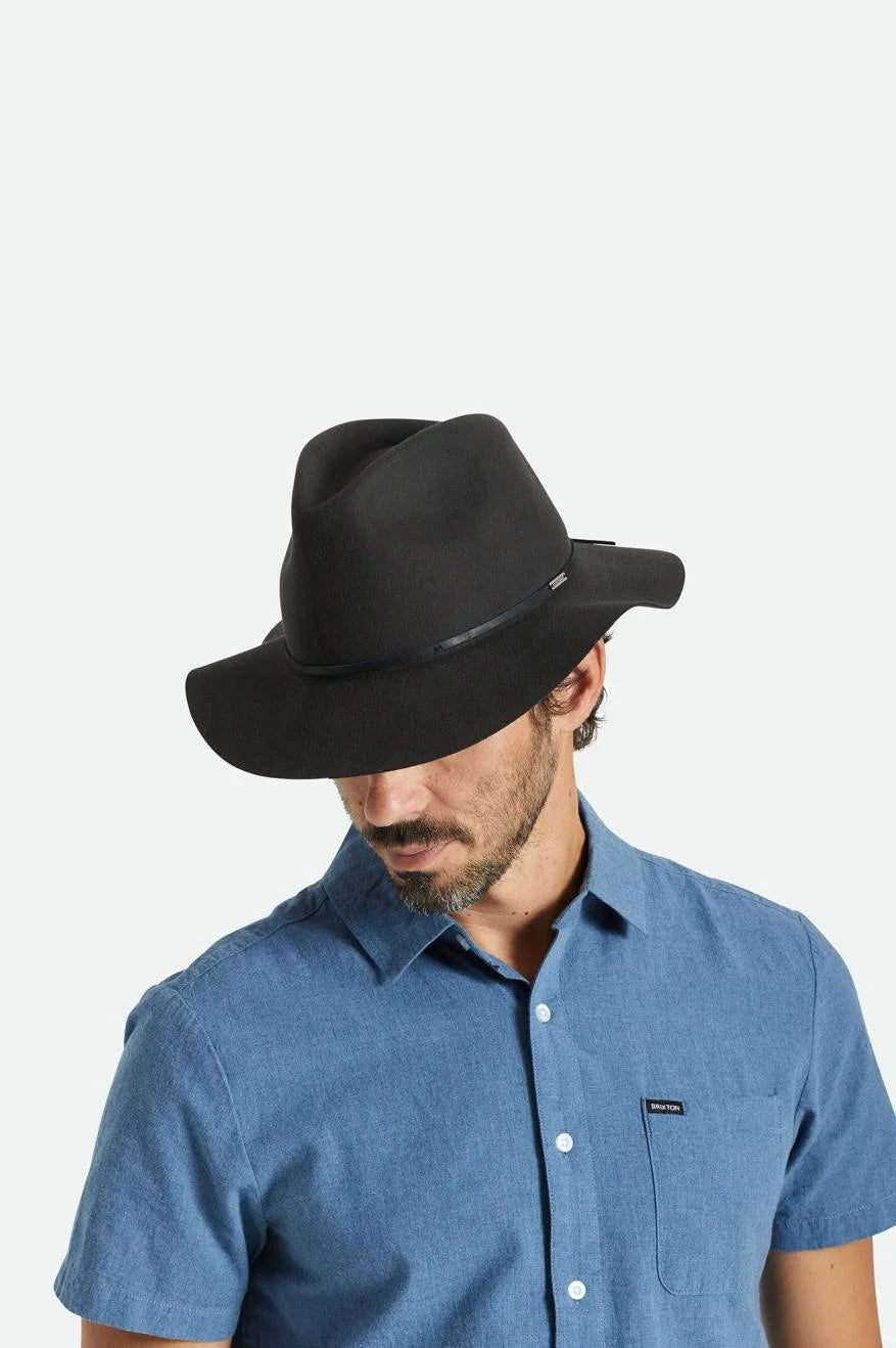 Brixton Wesley Packable Fedora