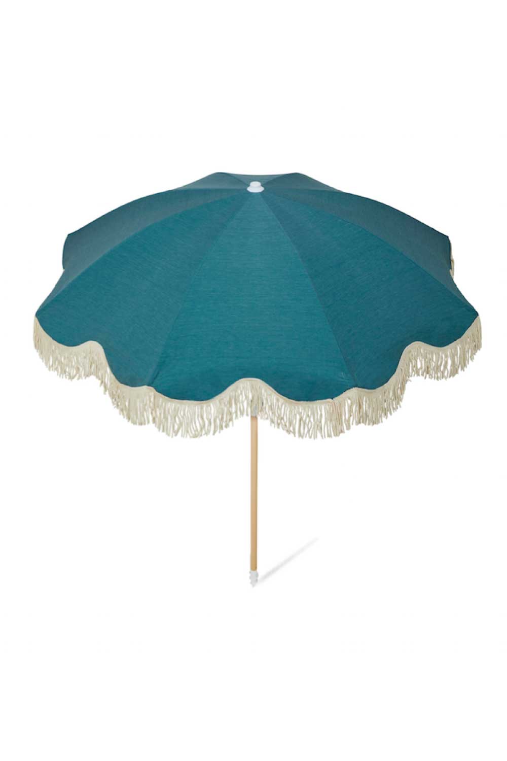 Salty Shadows Teal Umbrella