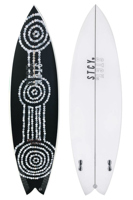 Stacey BINGAAL BULAA Surfboard by Otis Carey