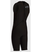 Billabong Men's Absolute Back Zip Short John Springsuit Wetsuit