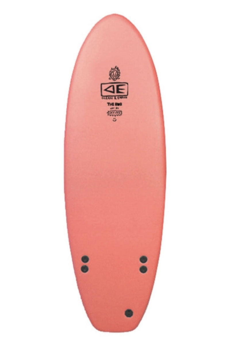 Ocean & Earth Freaks Bug Softboard - Comes with fins – Sanbah Australia