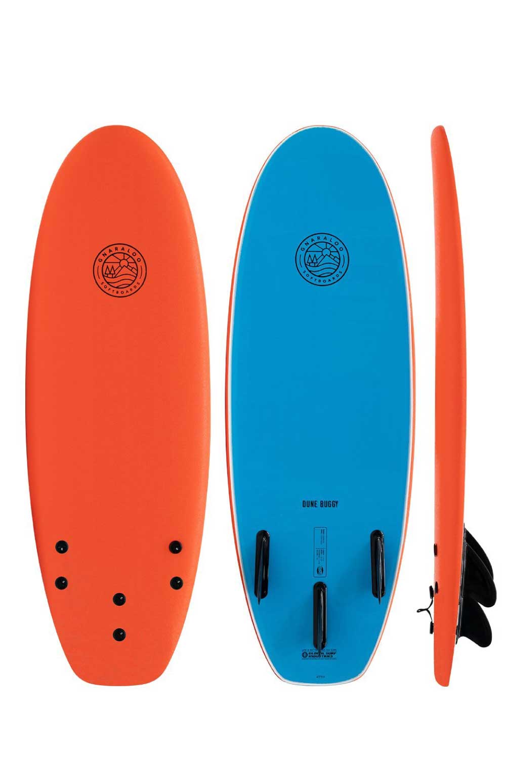 Gnaraloo Dune Buggy 4'10ft Softboard Red