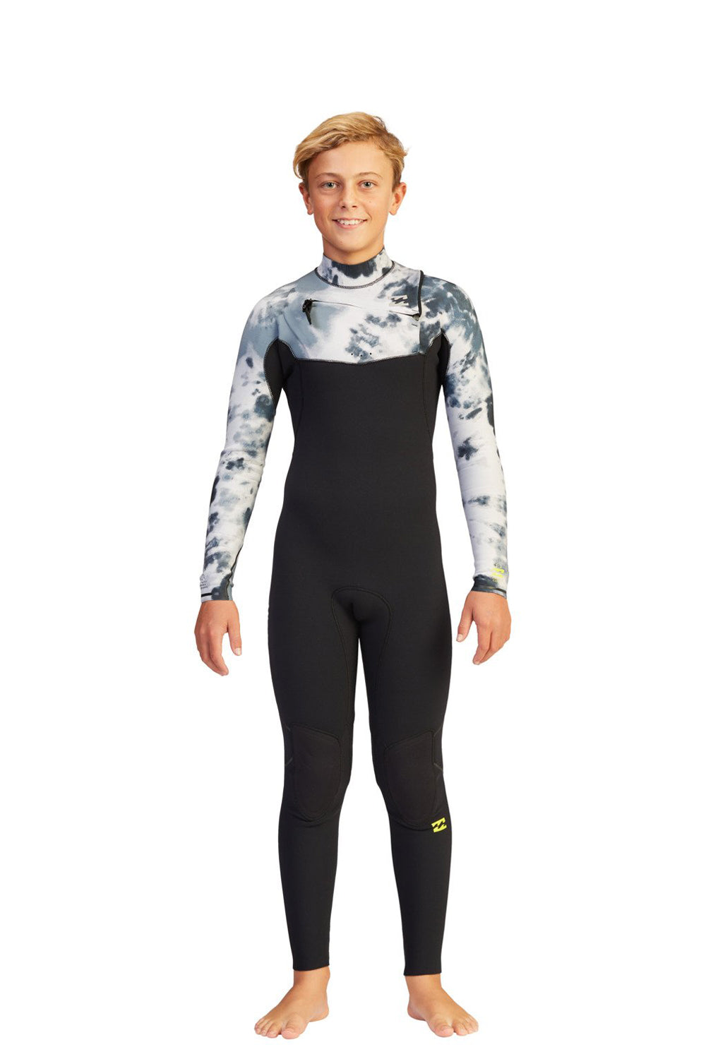 Billabong Boys (6-16) 3/2mm Furnace Comp Chest Zip Steamer | Sanbah 