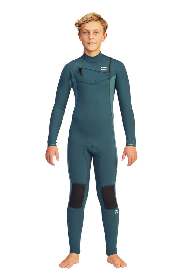 Billabong Boys (6-16) 3/2mm Revolution Steamer Wetsuit - Deep Blue