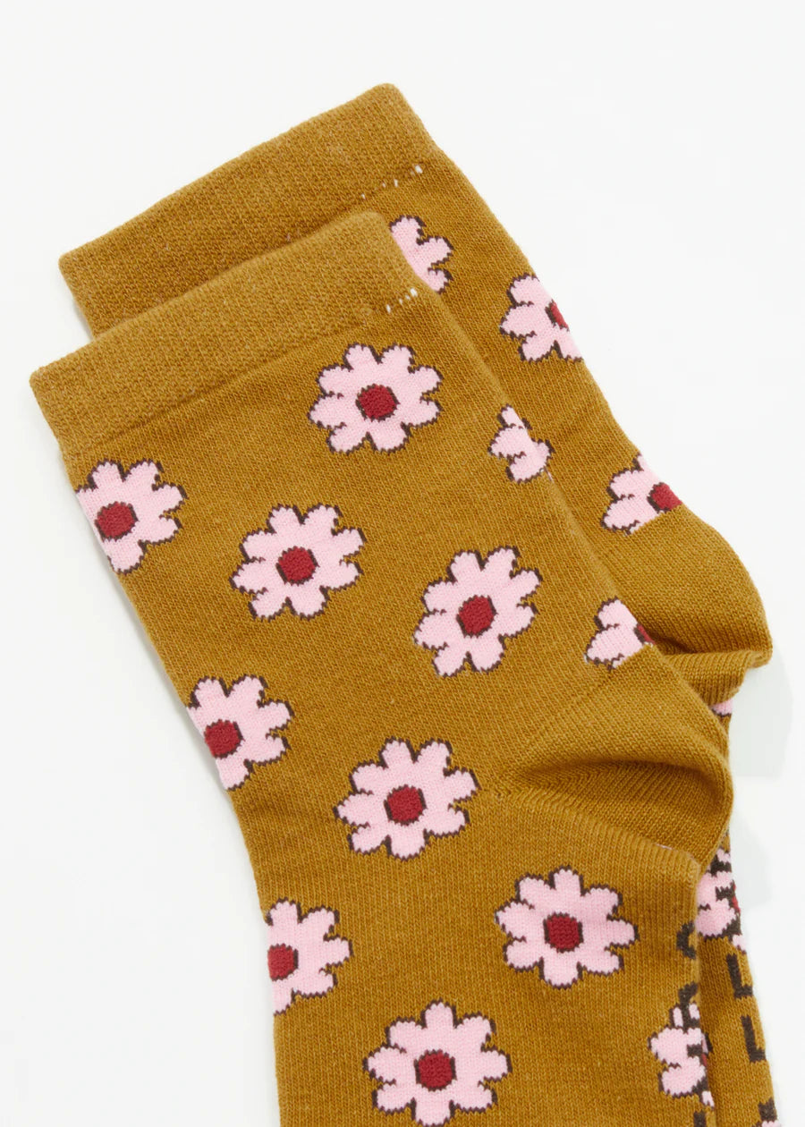Afends Flower Crew Socks
