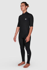 Billabong 202 2/2mm Furnace Absolute Back Zip Short Sleeve GBS Full Suit Steamer
