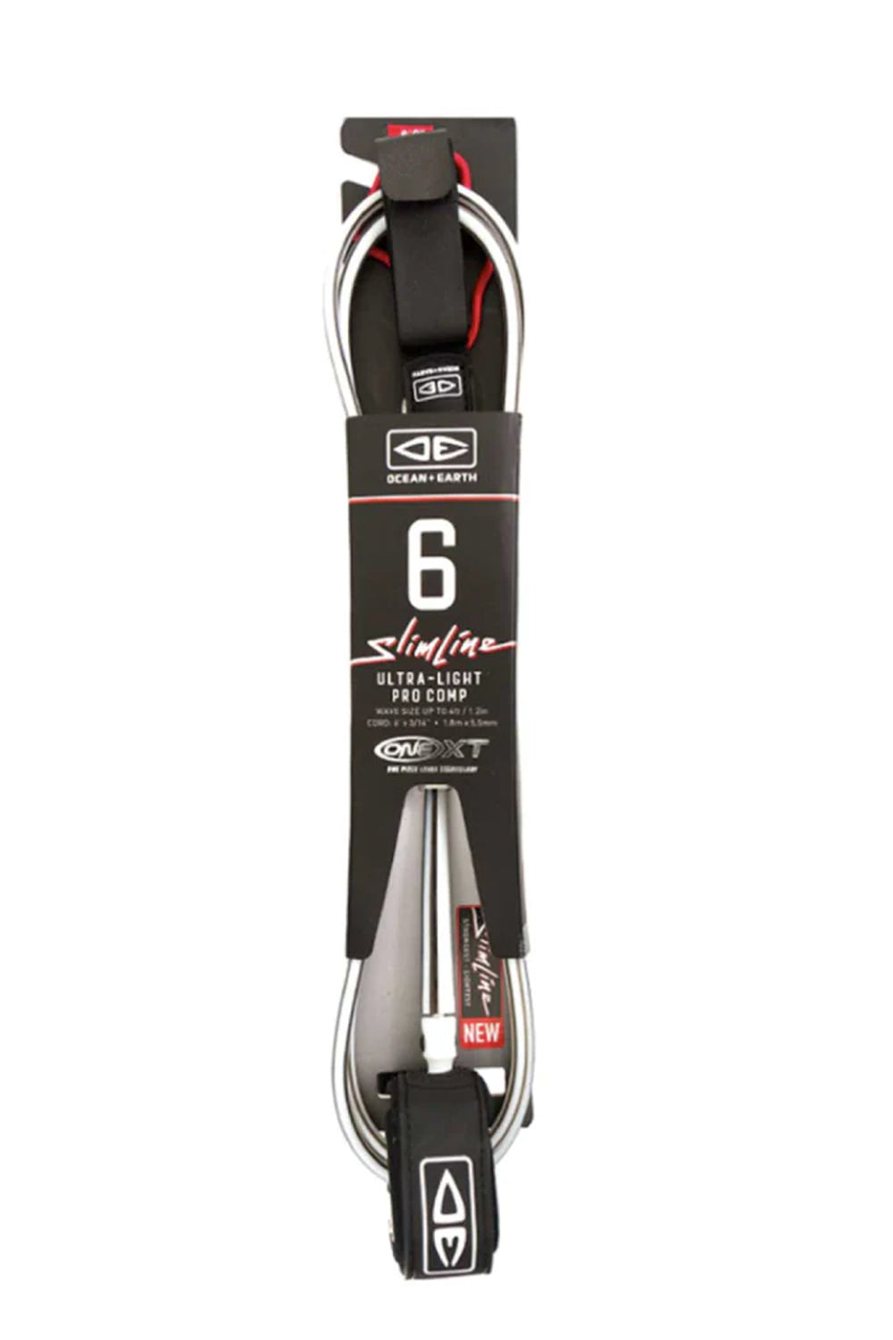 6ft Ocean & Earth Slimline Comp One-XT Leash