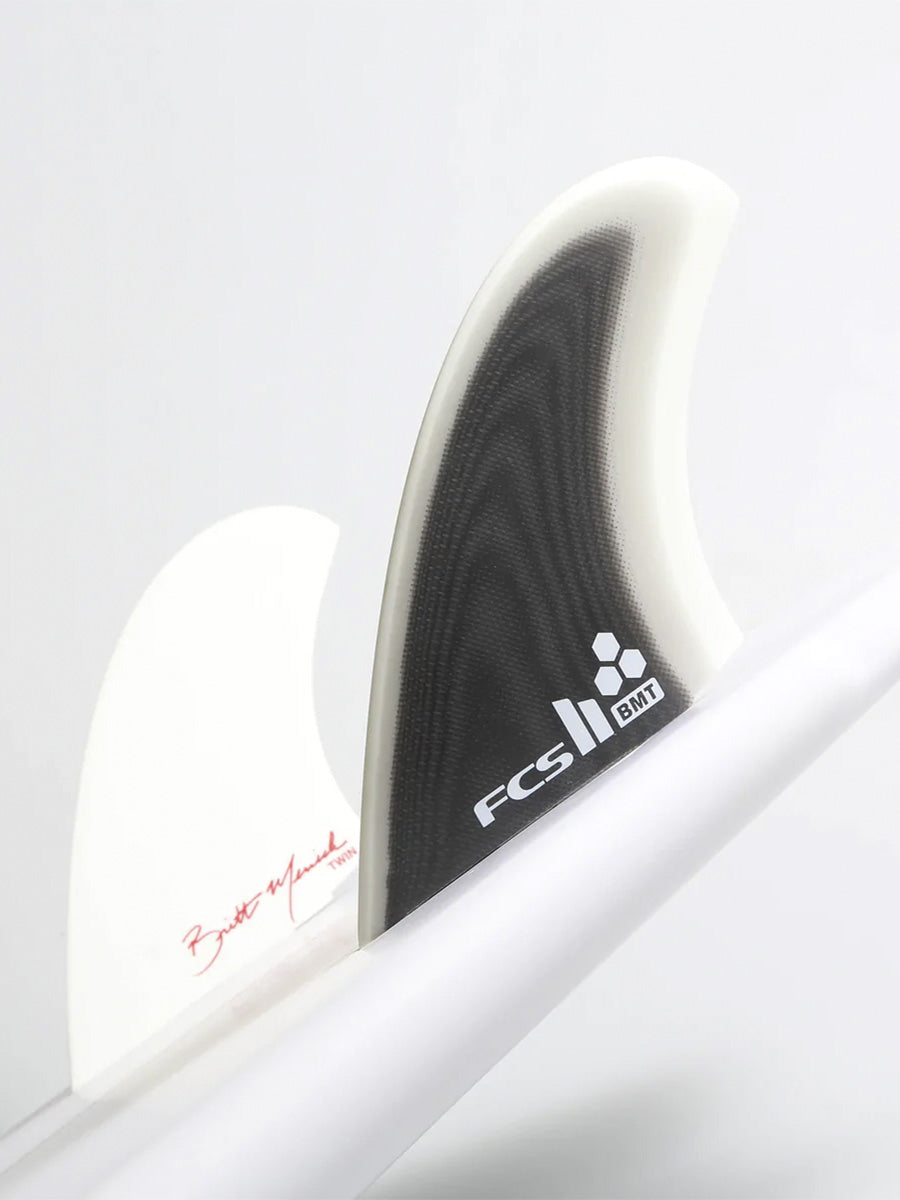 FCS2 Britt Merrick PG Twin Fin Set - Black/White