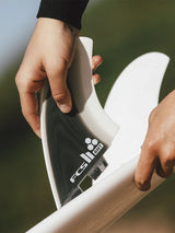 FCS2 Britt Merrick PG Twin Fin Set - Black/White