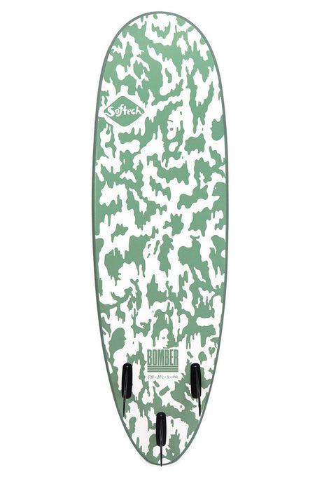 Softech Bomber Softboard - Smoke Green/White