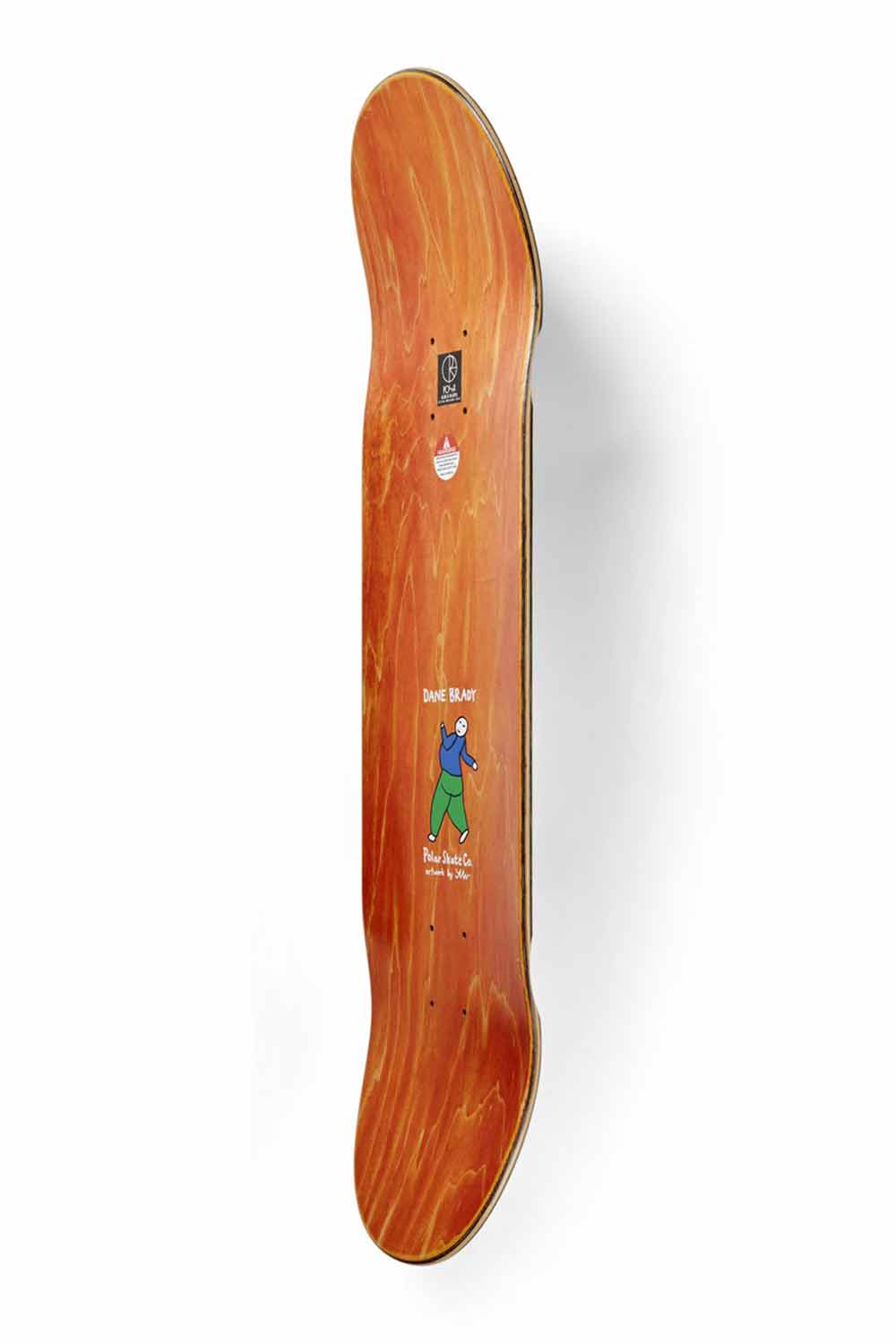 Polar Skate Co Dane Brady Skateboard Deck - Thumbnail 4