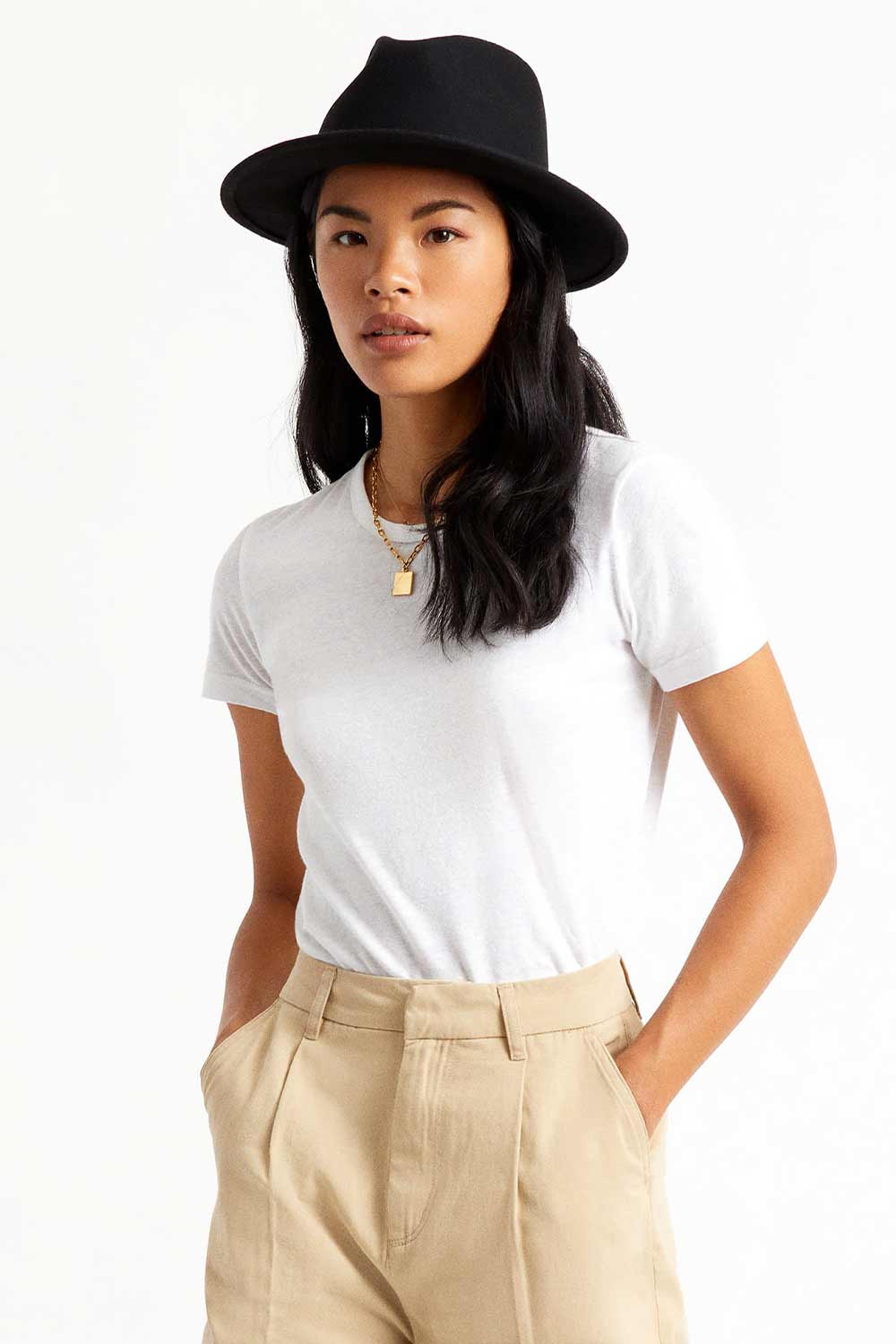 Shop Brixton | Brixton Messer Basic Fedora