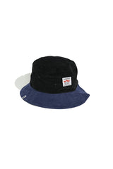 MISFIT Two Tone Suspended Bucket Hat - Black/Navy