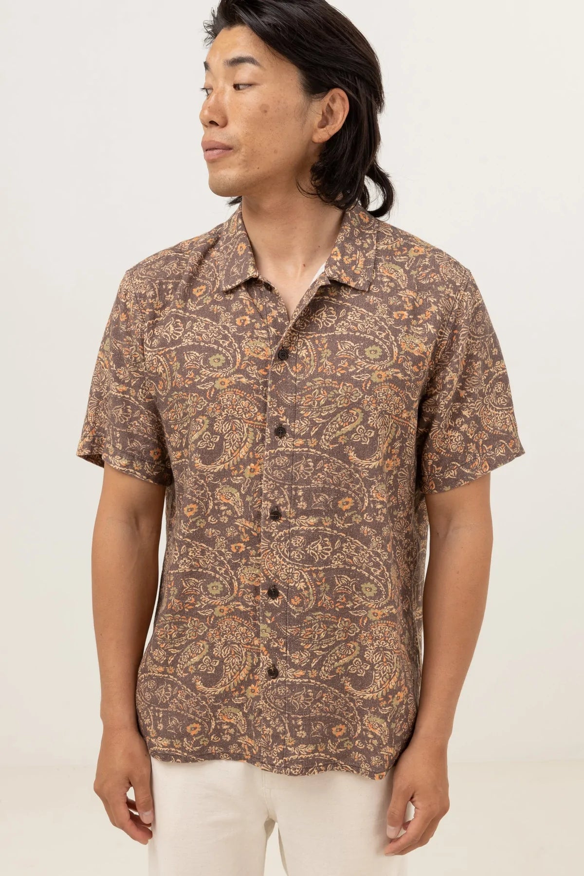 Rhythm Mens Sumbawa Short Sleeve Shirt