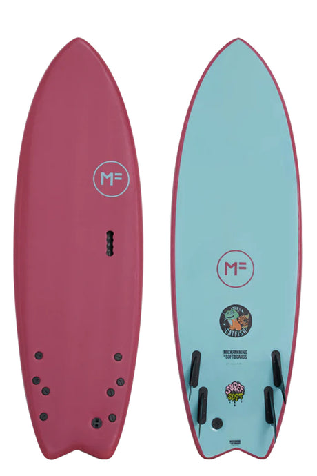 Mick Fanning MF Super Soft Catfish Softboard - Comes with fins