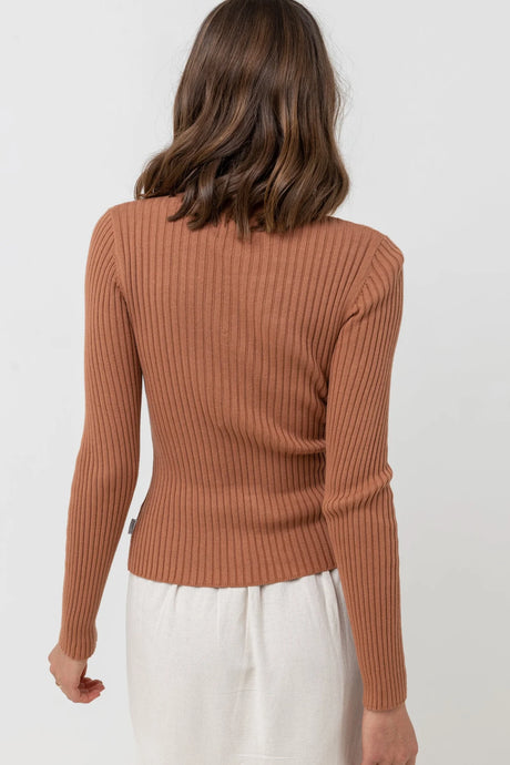 Rhythm Women's Classic Knit Long Sleeve Top | Sanbah Australia