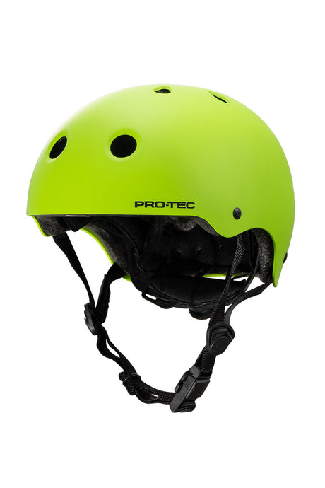 Shop Pro-Tec | Pro-Tec Junior Classic Fit Certified Helmet Matte Lime