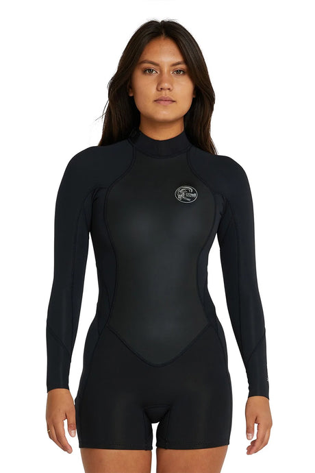 O'Neill Women's Cruise Back Zip Long Sleeve Spring Suit 2mm Wetsuit