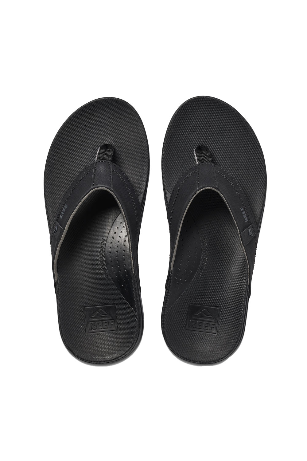 Shop Reef | Reef Men's Cushion Spring Thongs - Black/Grey