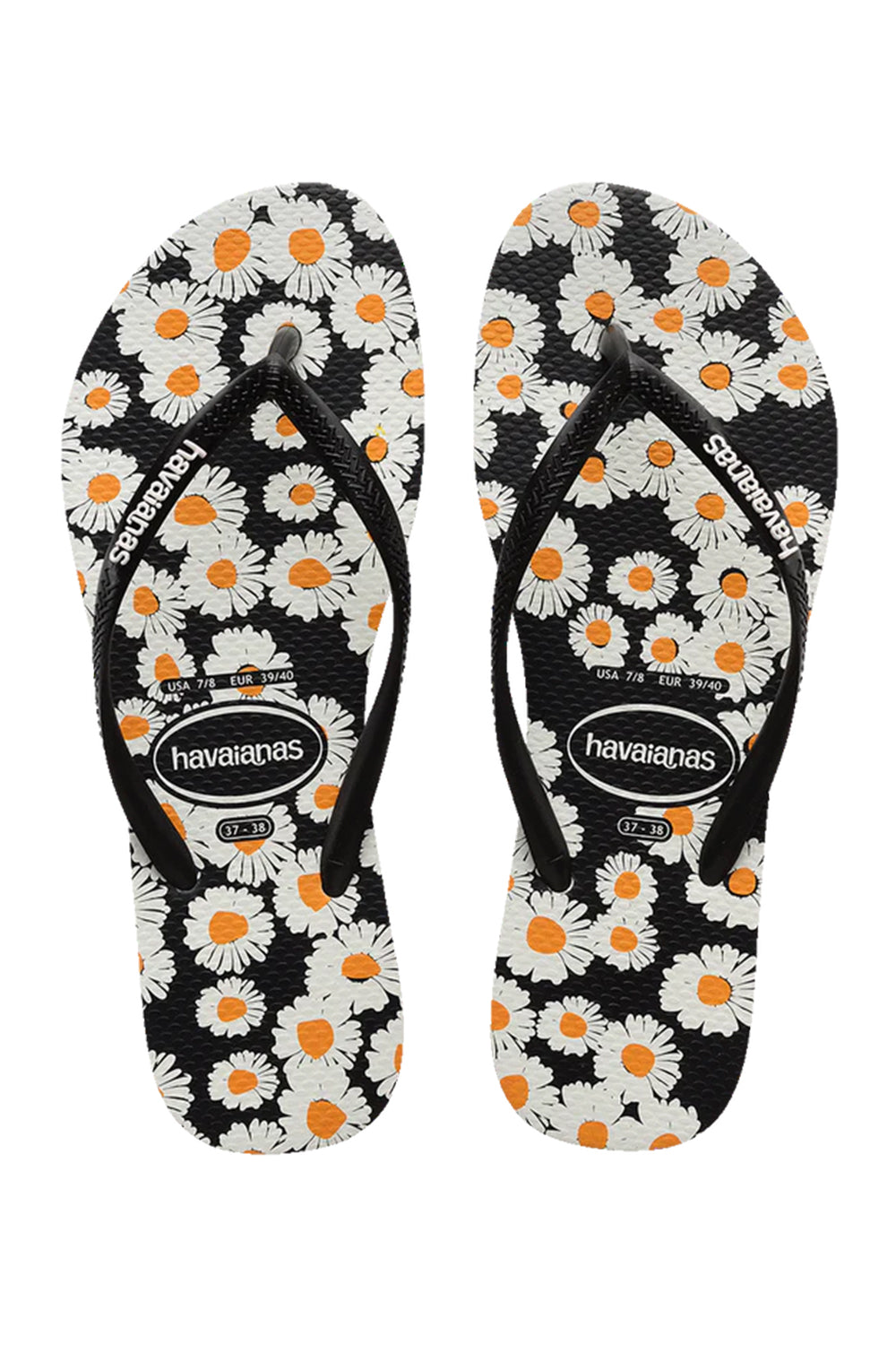 Havaianas Slim Daisy Caitii Thongs