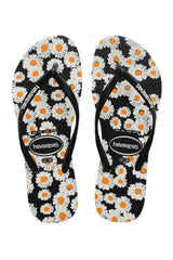 Havaianas Slim Daisy Caitii Thongs