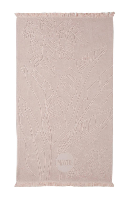 Mayde Beach Towels | Mayde Daintree Beach Towel - Dusty Rose