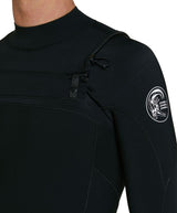 O'Neill Mens Defender 3/2mm Steamer Chest Zip Wetsuit - Black