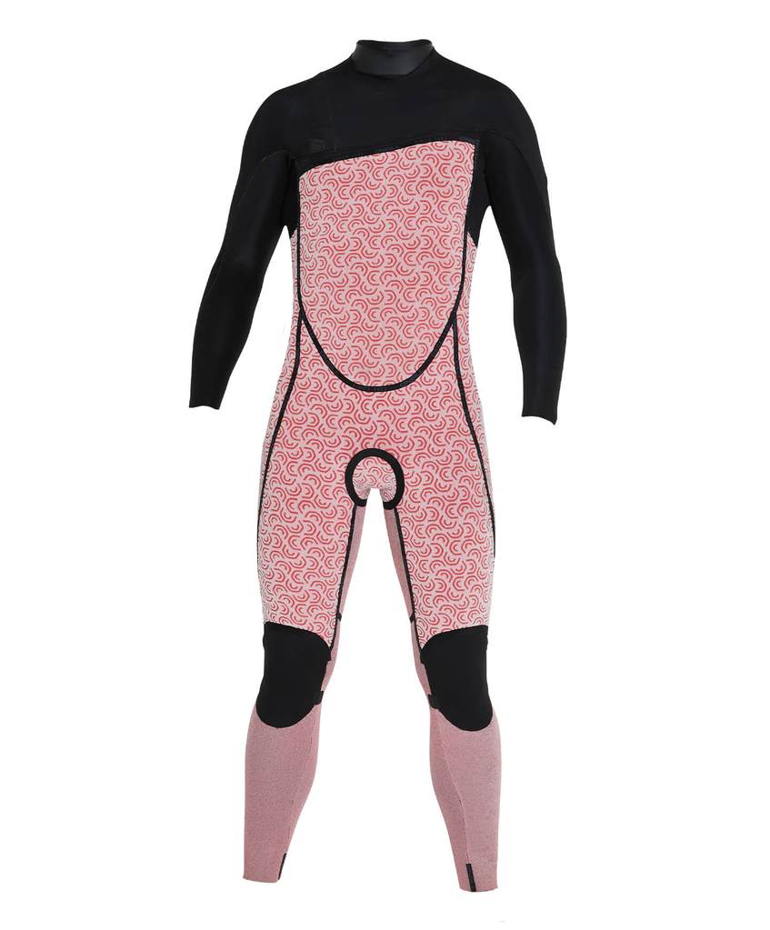 O'Neill Mens Defender 3/2mm Steamer Chest Zip Wetsuit - Black