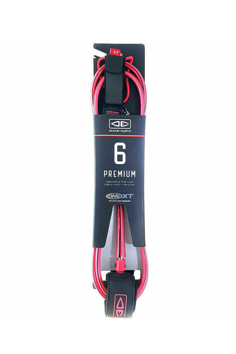 6ft Ocean & Earth Premium One XT Leash Leg Rope