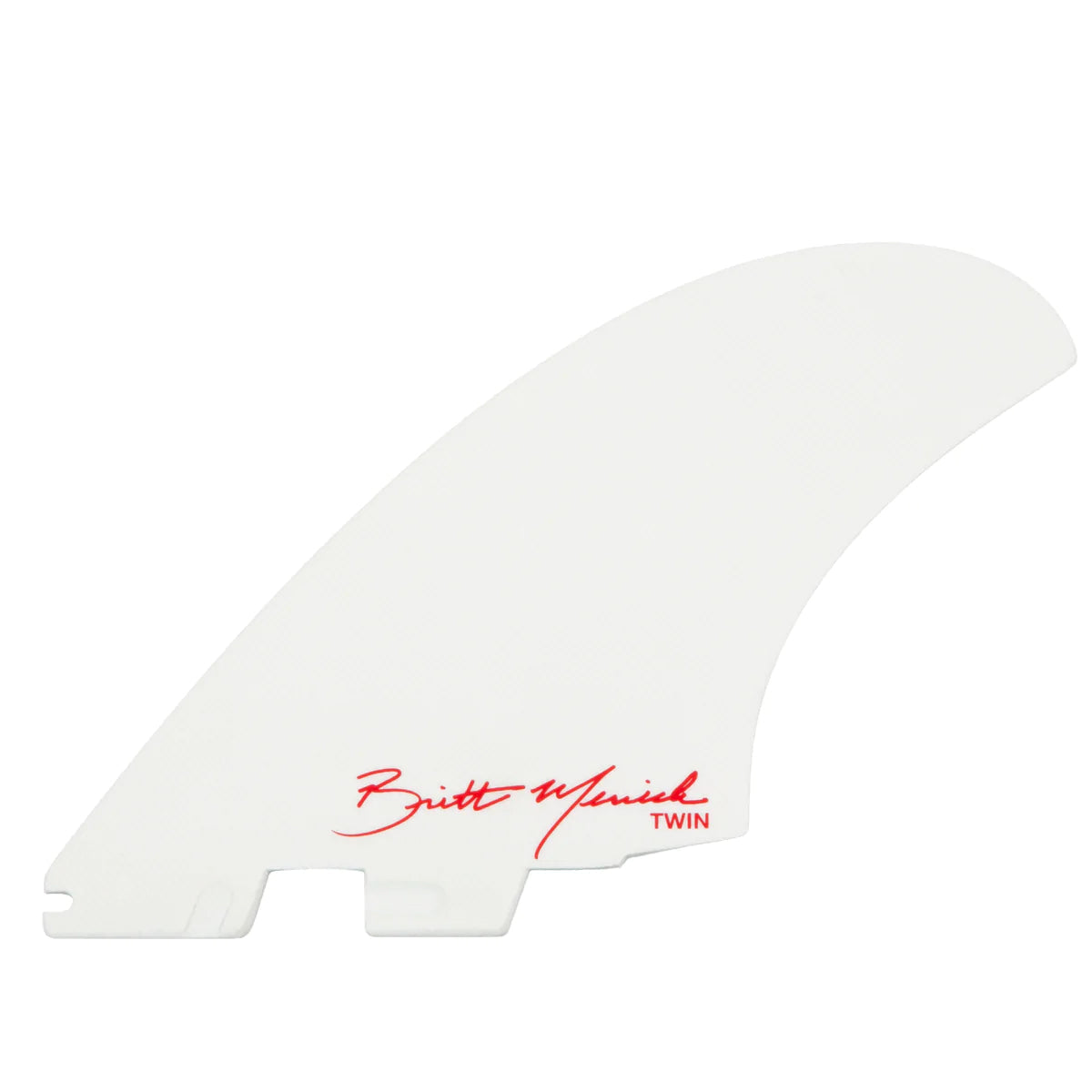 FCS2 Britt Merrick PG Twin Fin Set - Black/White