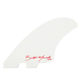 FCS2 Britt Merrick PG Twin Fin Set - Black/White